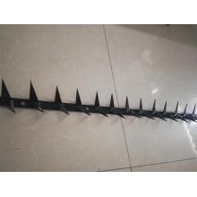 Large Size Black Coated Security Wall Spike